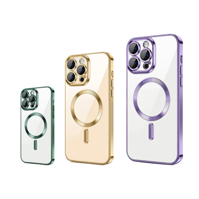 Luksuzna magnetna maskica sa rubovima u boji za iPhone